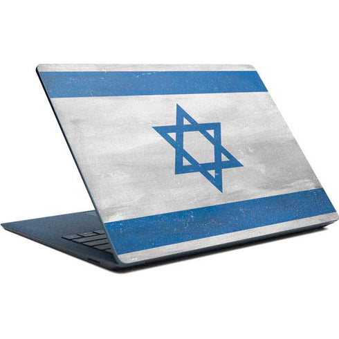 Israel Flag Distressed Surface Laptop Skin